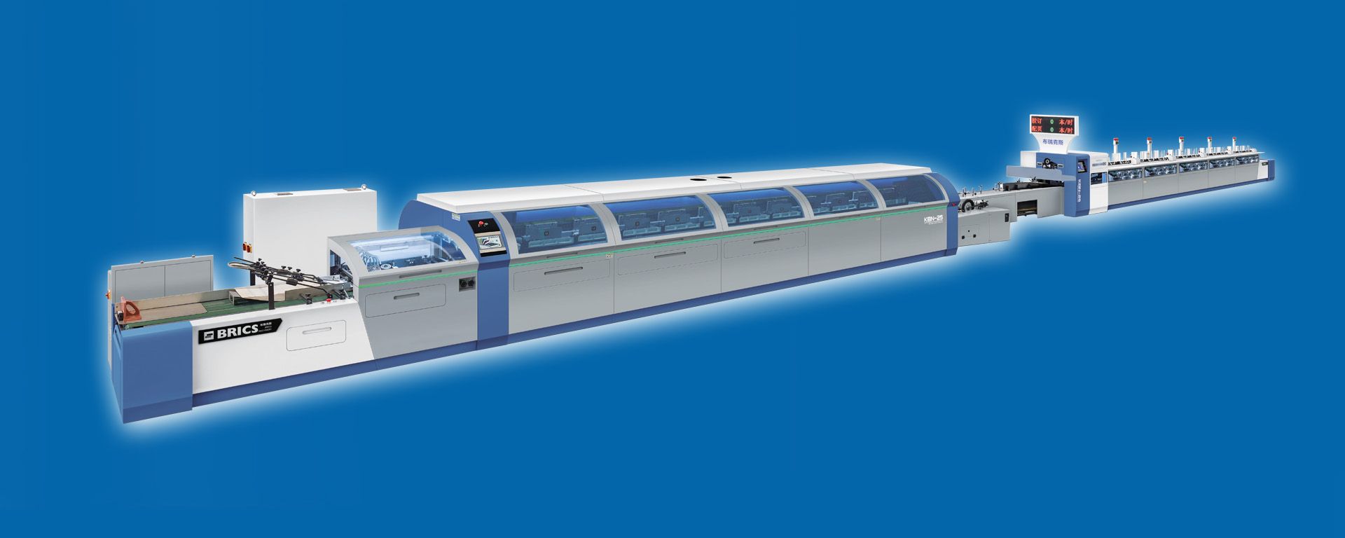 KBN-25書刊高速膠訂聯(lián)動線